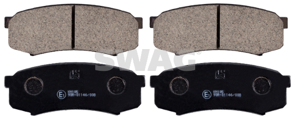 set placute frana,frana disc 81 91 6732 SWAG